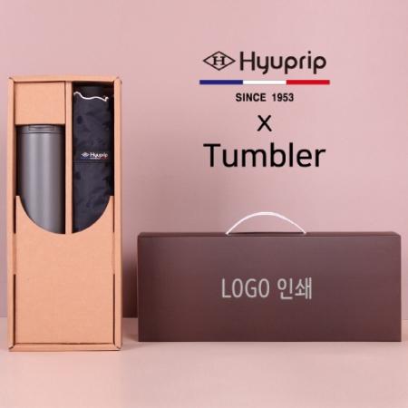 리본 양산+벤스 텀블러세트 // 국내산 #2