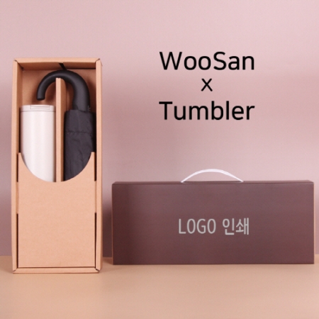 가르시아 3단 블랙곡자손 완전자동우산+벤스 텀블러세트 #2