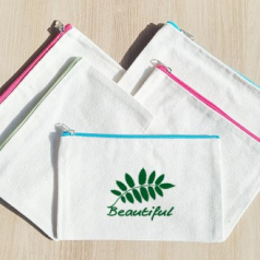 지퍼 파우치 20cmx12cm // 국산