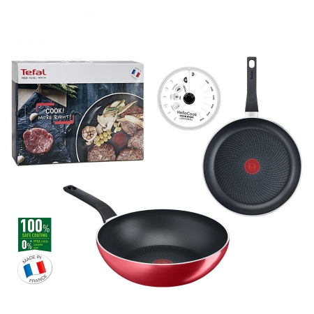 테팔 IH 스타트 앤 쿡 프라이팬 28cm+궁중팬 28cm+종이뚜껑(50매) #3