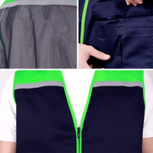 LANDAS 브이넥 반사 조끼