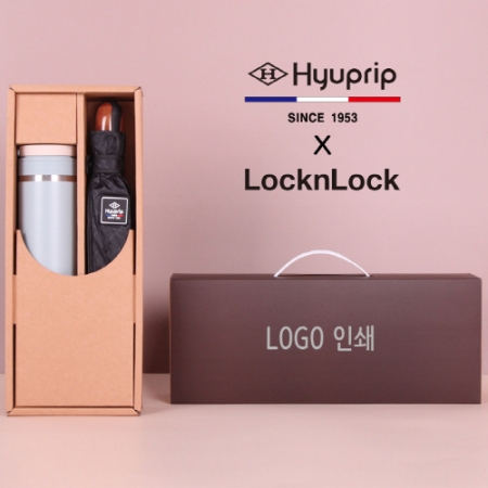 협립 3단 70 암막 고밀도 커넥션 VIP 완전자동 우산/양산+락앤락 뉴메트로투웨이 텀블러세트 #2