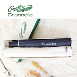 크로커다일 코마사 심플타올 + 2단 바이어스 우산 세트, 41번