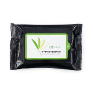 홍보 물티슈 검정 30매