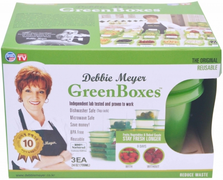 데비마이어 그린박스 709ml 3조 밀폐용기 인기품목 #2