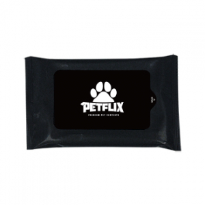 홍보 물티슈 검정(무광) 20매