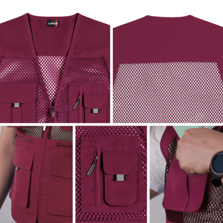 고급 왕망사 조끼2 LD450 #2