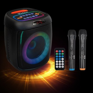 볼란 포터블 블루투스 앰프 스피커 MR-108, 마이크2개포함