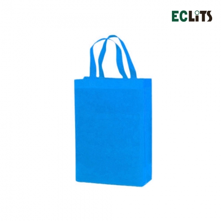 단색 부직포 가방 블루 [ 대 / 30 x 40 x 10cm ] #2