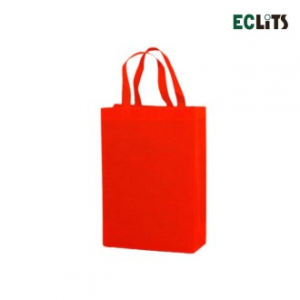 단색 부직포 가방 레드 [ 대 / 30 x 40 x 10cm ]