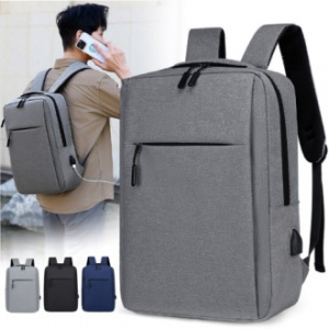 스퀘어 데일리 노트북 백팩 가방 17인치