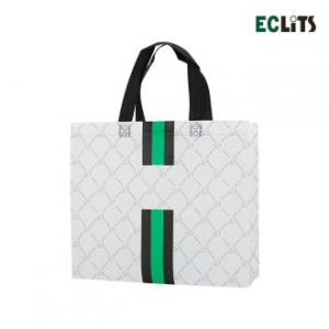 패턴 코팅 부직포 가방 [ 소 / 31 x 28 x 11cm ]