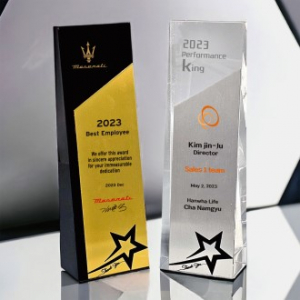 크리스탈 트로피 상패 Q-27