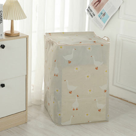 플라워 덕 다용도 정리함, 데이지구스 대용량 다용도 이불 정리함 대형 #2