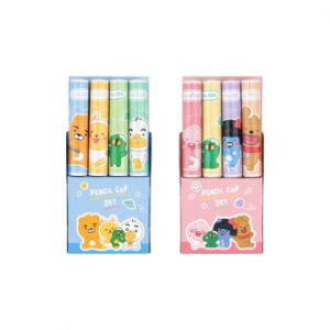카카오 리틀프렌즈 러블리 4본 연필캡 [J1]
