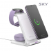 작은이미지: 스카이 필 W55S 3in1 스마트폰 갤럭시워치 버즈 20W 고속 무선충전 스탠드 #3