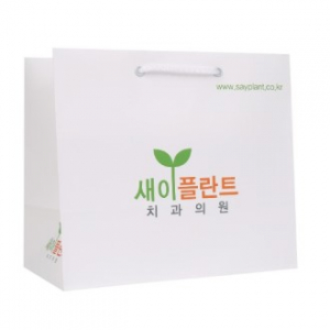 제작쇼핑백 280x100x250mm 스노우지180g
