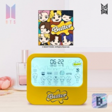 BTS 타이니탄 LED 탁상시계 알람시계