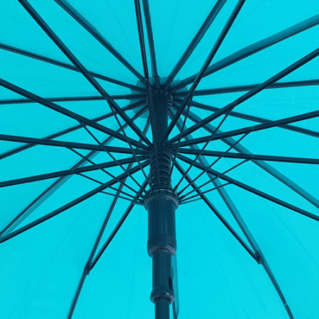 발렌타인 55*14k 자동 곡자 컬러 나무 손잡이 장우산 #6