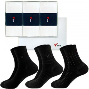 브이존 신사양말 3p 선물세트 기능성 특허등록