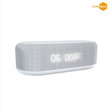 리틀비 4in1 고속 무선충전 무드등 탁상시계 #2