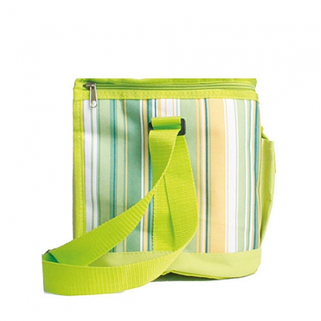 크로스형 스트라이프 아이스 쿨러백 16L #4