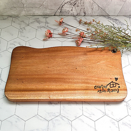 모멘트 마호가니 직사각 (대)도마 430*230*20mm #2