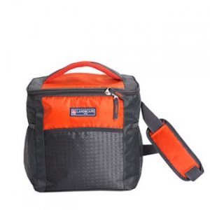 WS.6017 숄더형 주황색 아이스 쿨러백 9L