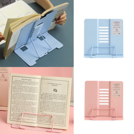 초경량 휴대용 독서대 졸업 입학 선물용 컬러풀 책받침대 #2