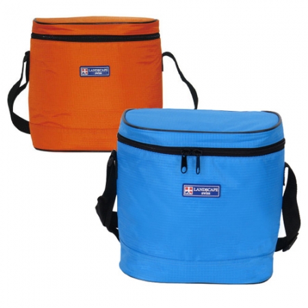 크로스형 타원 아이스 쿨러백 9L 250*240*150mm #2