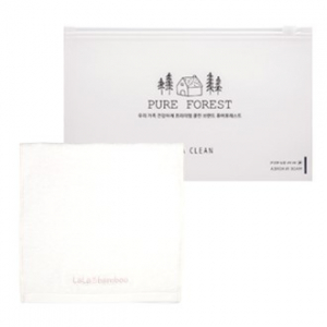 퓨어센스 포레스트 여행용뱀부 세면타올, 휴대용 파우치 세트 11호