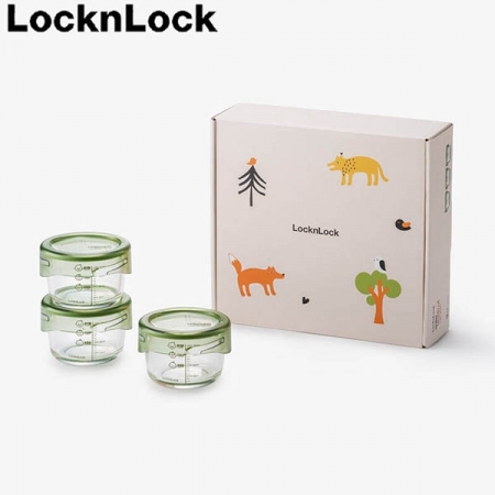 락앤락 바로한끼 더편한 이유식용기 215ml 3개 540S3 #2