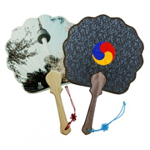 연엽선 독판 부채 중형