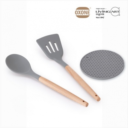 (B) 리빙아트 옥슨 실리콘 키친툴 3종세트 #2