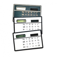 CI628 모던오피스 슬림 학습 보조 태양열 포켓 카드형 계산기