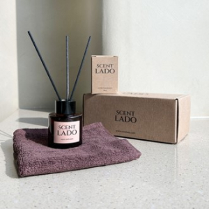 센트라도 미니 디퓨저 50ml + 송월 주방타올(수건) 세트