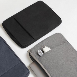 포켓 극세사 쿠션 노트북 태블릿 서류가방