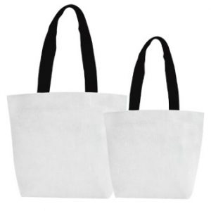 2중 화이트 GRS 리유저블백 쇼핑백 대형