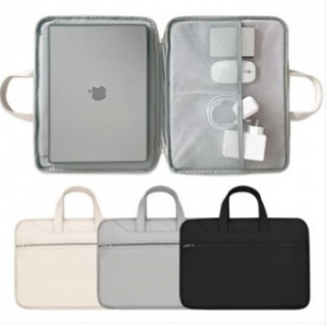 오픈 노트북 태블릿 가죽파우치