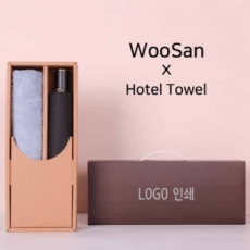 프리미엄 세트 가르시아 3단 60 10K 초고밀도 완전 자동우산 + 코마 40수 180 호텔 세면타올 세트