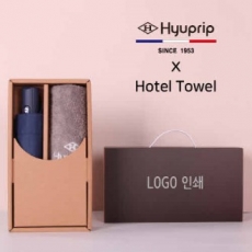 프리미엄 세트 협립 3단 모던 완전 자동우산 + 협립 호텔 코마 170 세면타올 세트