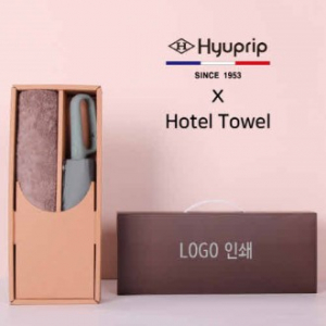 프리미엄 세트 협립 3단 60 슈퍼 카라비너 완전 자동우산 + 코마 40수 200 호텔 세면타올 세트