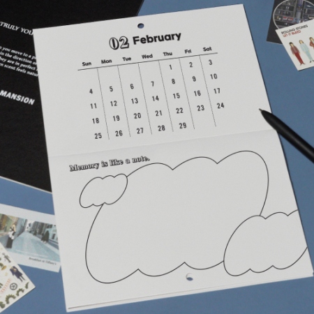 중철 제본 캘린더 // 주문제작형 #2