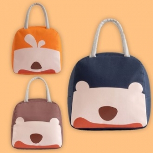 하하베어 쿨러백, 보냉백 런치백 미니 보온 도시락가방 인쇄 답례품 보온보냉가방