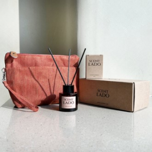 센트라도 미니 디퓨저 50ml+더블 포켓 파우치 세트