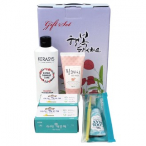 크리오 쿨맥스 치약칫솔세트+아이깨끗해 비누+케라리스 샴푸+과일나라 핸드에센스 5종 세트