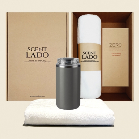 센트라도 송월 타올(수건)+타이니 텀블러 세트 #2