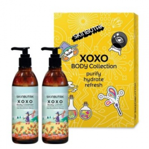 스킨부탁 XOXO 바디컬렉션 바디클렌저 + 바디로션
