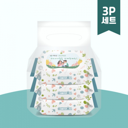 아빠맘(무광) 물티슈 50매 3P #3