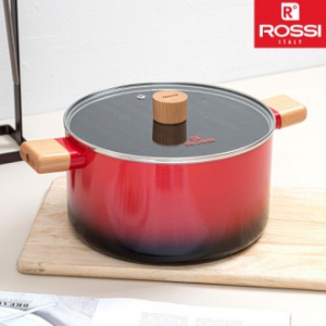 이태리 로시IH 투톤 레드 곰솥 24cm